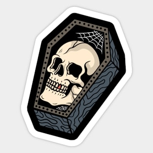 DEATH skull Sticker